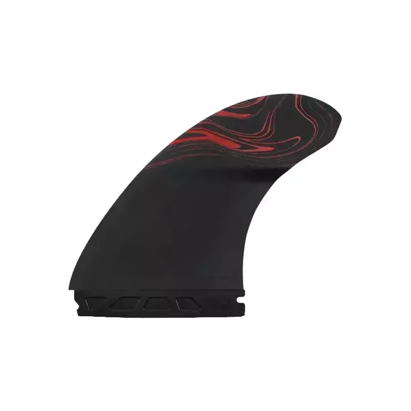 Quillas Futures Twin +1 Reverse Alpha serie Carbon Black