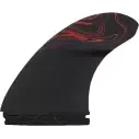 Pinne Futures Twin +1 Reverse Alpha Series Carbon Black
