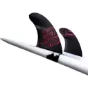 Quillas Futures Twin +1 Reverse Alpha serie Carbon Black