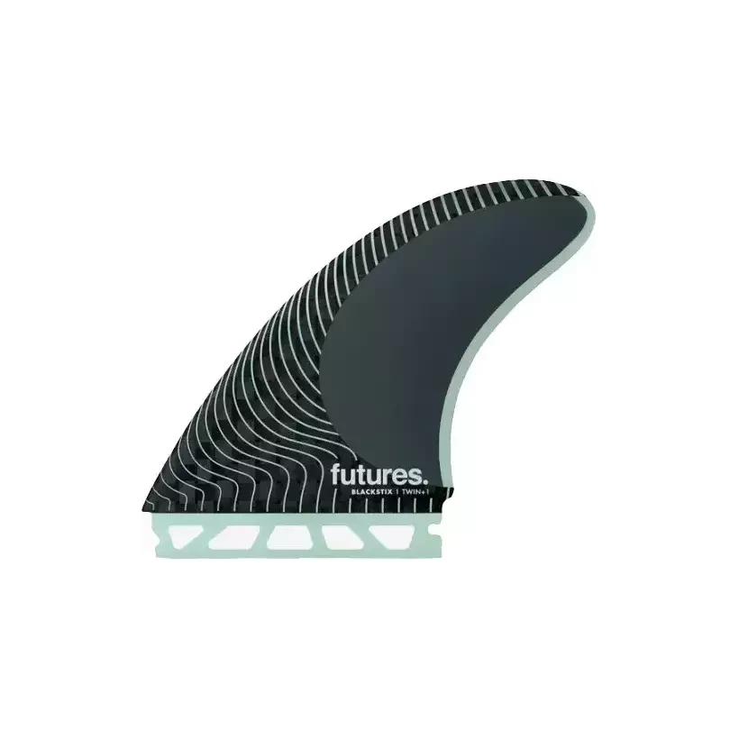 Futures Twin +1 Blackstix Frost Grey Vinnen