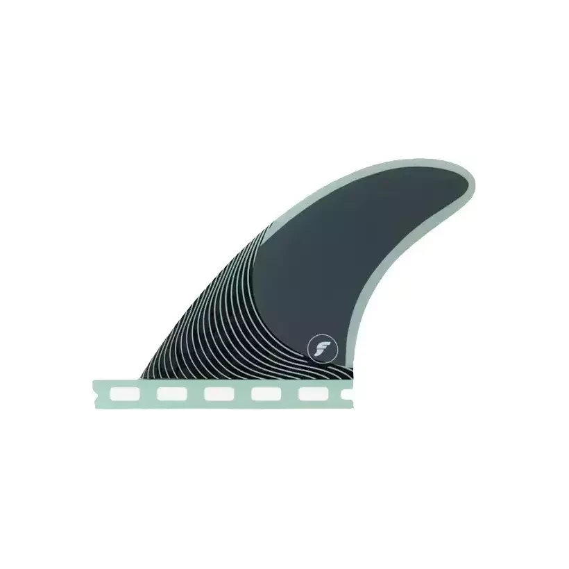 Quilhas Futures Twin +1 Blackstix Frost Grey