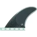 Futures Twin +1 Blackstix Frost Grey Finnen