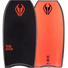 Prancha de bodyboard NMD XLRG Kinetic PP Black/Coral Red