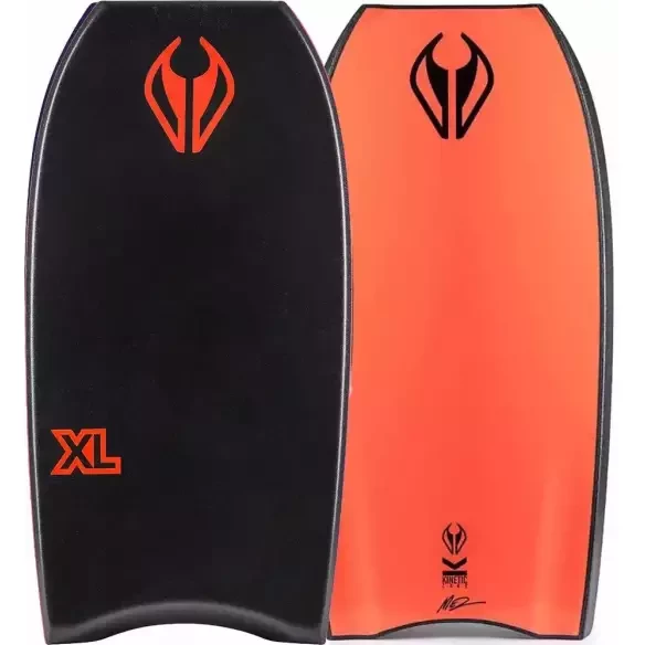 Bodyboard NMD XLRG Kinetic PP Black/Coral Red