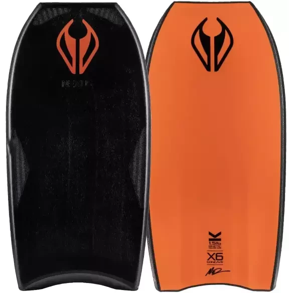 Tabla de bodyboard NMD Nexus K15 X6 Concave Black/Orange