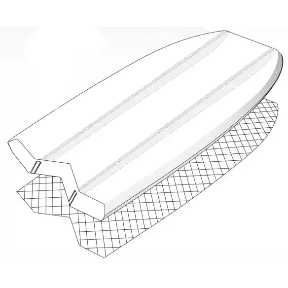 NMD Ben Player Alphaflex Wifly V2 K19 PP Royal Blue/White Bodyboard