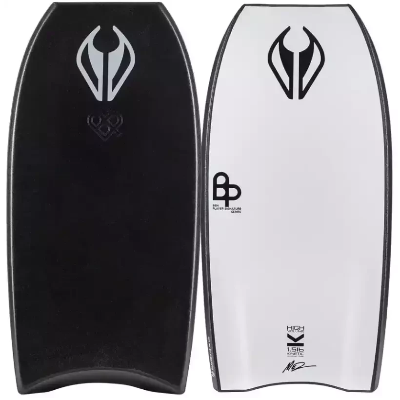 Tabla de bodyboard NMD Ben Player High Volume K15 PP Black/White