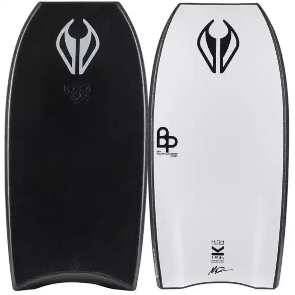 Tabla de bodyboard NMD Ben Player High Volume K15 PP Black/White