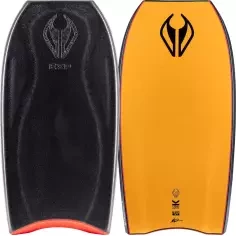 Planche de bodyboard NMD Mez Experimental Single Concave Black/Tangerine