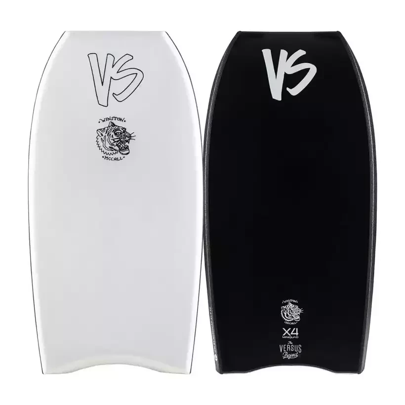 Prancha de bodyboard VS Winston McCall X4 Mini QUAD K19 PP White/Black