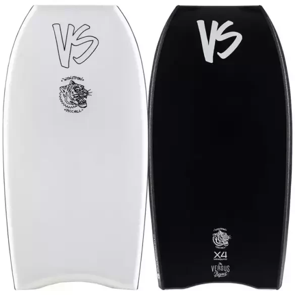 Planche de bodyboard VS Winston McCall X4 Mini QUAD K19 PP White/Black