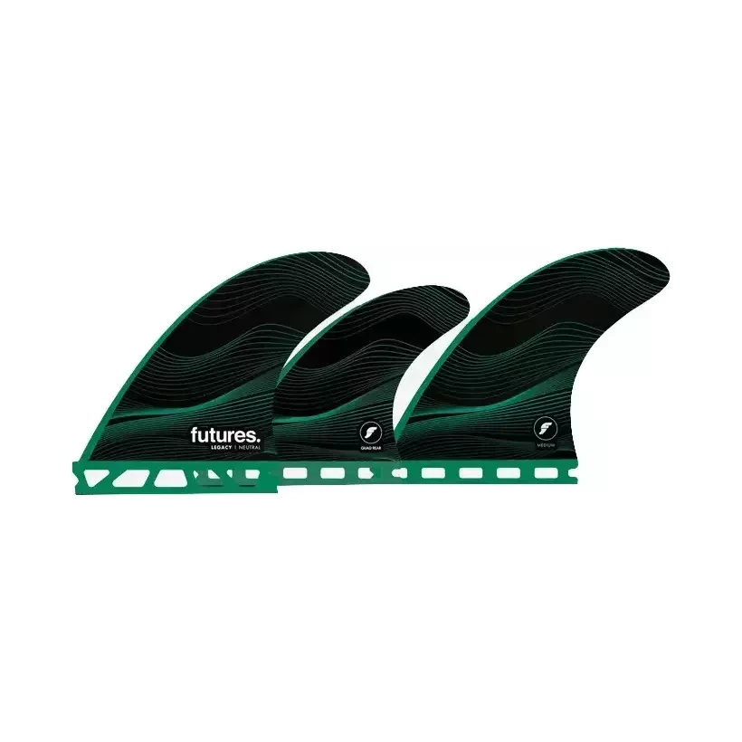 Futures F8 RTM Hex series Legacy 5-fins maat L vinnen