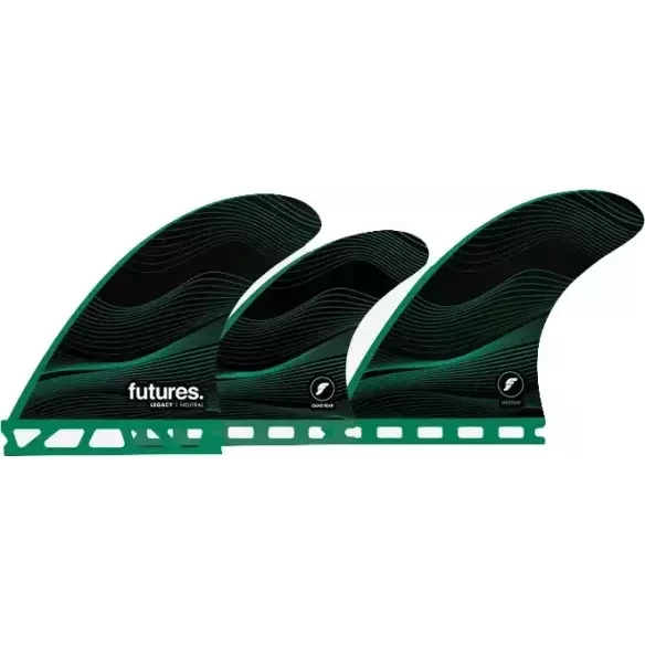 Pinne Futures F8 RTM Hex series Legacy 5-fins taglia L