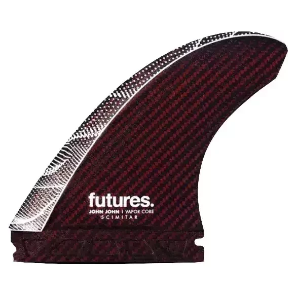 Quilhas Futures John John Scimitar Vapor Core Carbon tamanho L