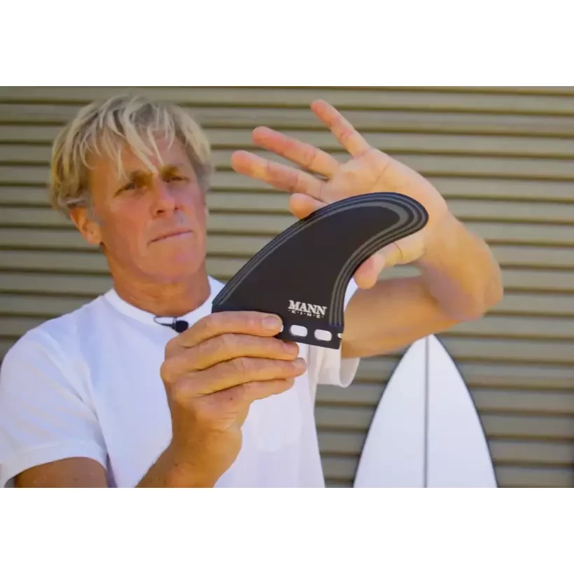 FIREWIRE Manncave 5 fin set Finnen Schwarz/Grau