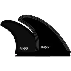 Quilhas FIREWIRE Manncave 5 fin set Preto/Cinza