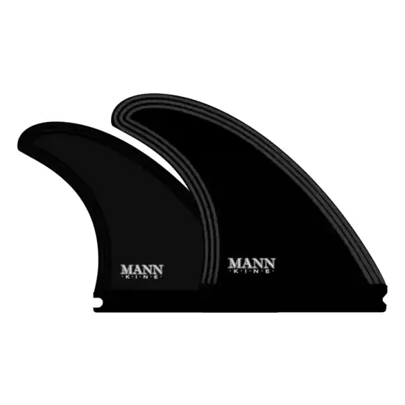 Quilhas FIREWIRE Manncave 5 fin set Preto/Cinza