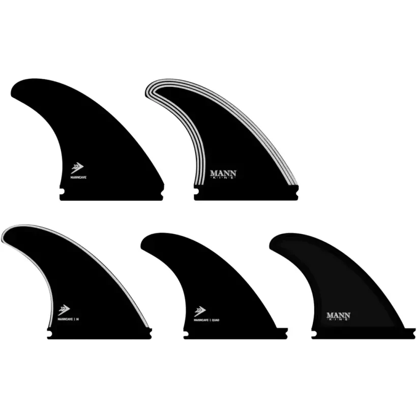 Dérives FIREWIRE Manncave 5 fin set Black/White