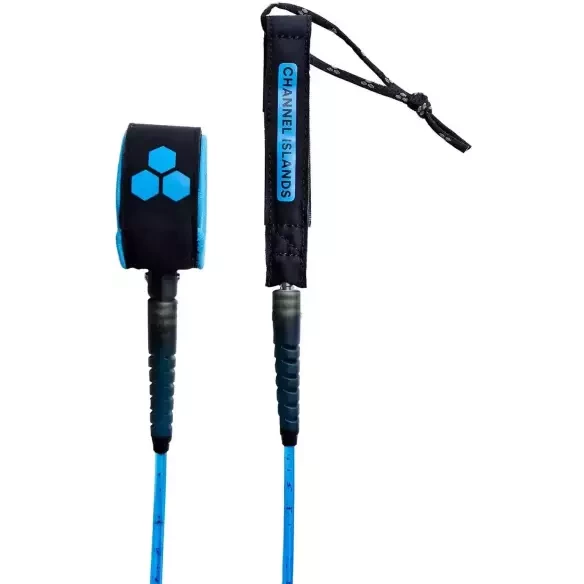 Channel Island Round Comp Leash 6' Steel