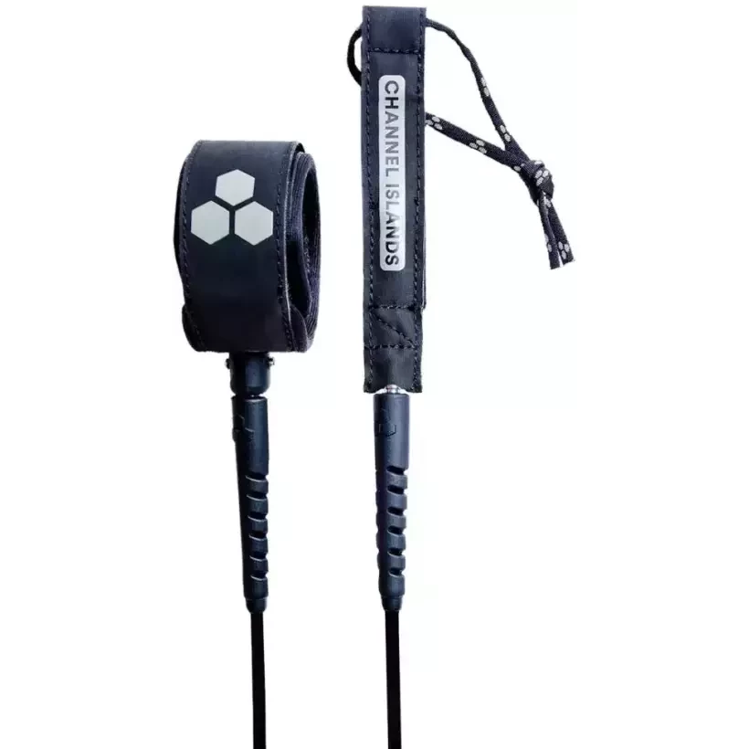 Leash Channel Island Comp 6' CI Hex Black