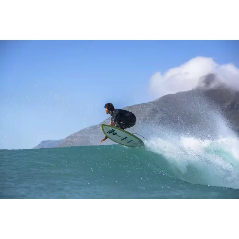 Leash Channel Island Comp 6' CI Hex Mikey February Zwart