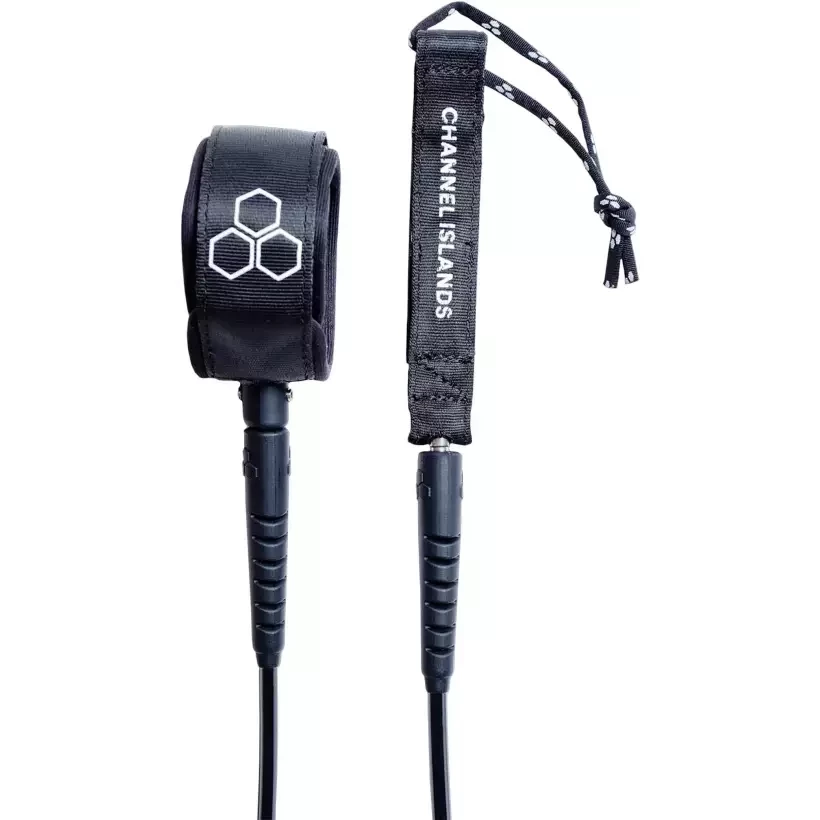 Leash Channel Island Comp 6' CI Hex Mikey February Black