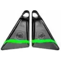 Asymmetrical bodyboard swimfins