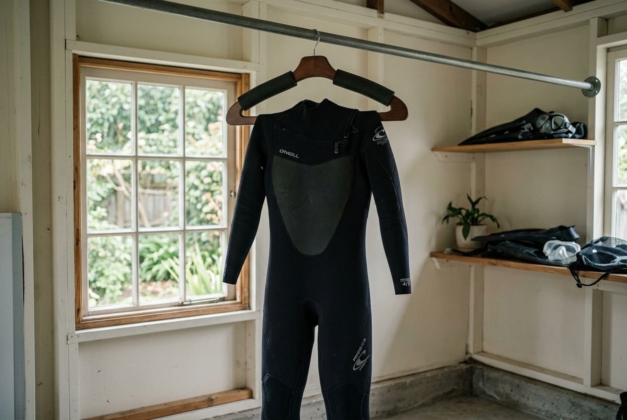 How to store a wetsuit long-term: the complete guide