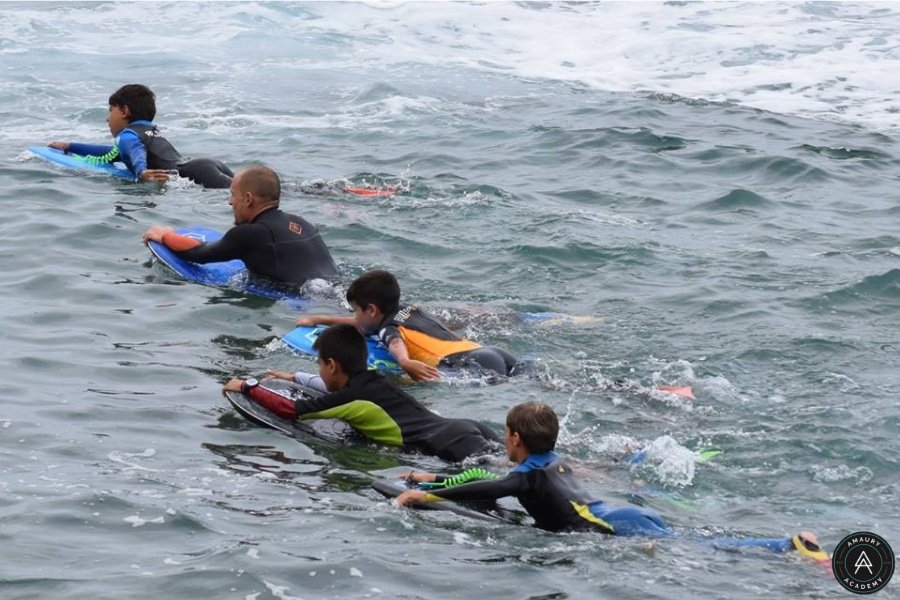 Comment se positionner sur un bodyboard pour débuter en bodyboard